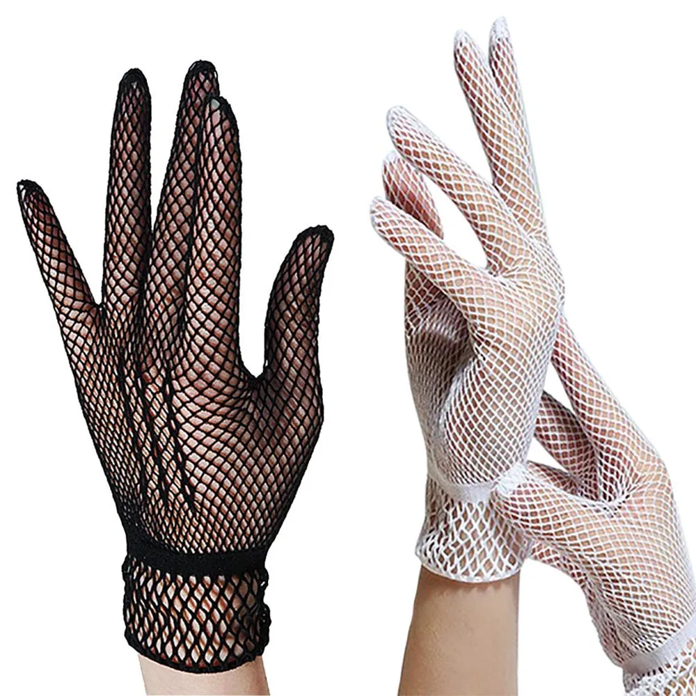 

KLV 2017 Women Summer UV-Proof Driving Gloves Mesh Fishnet Gloves Y775
